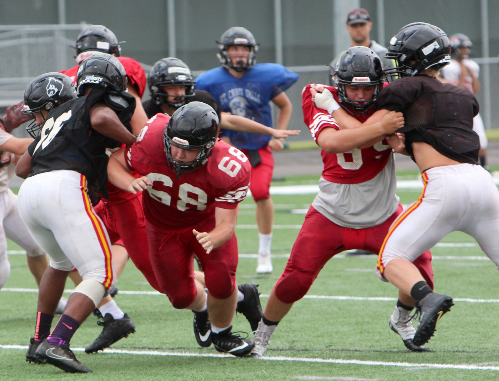 Chi-Hi football scrimmage 8-16-19